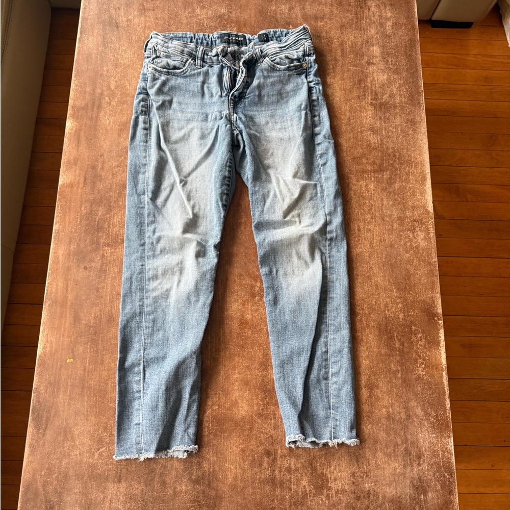 Lucky Brand Light Blue Ankle Jeans